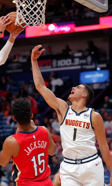 Pelicans beat Nuggets for first victory of season